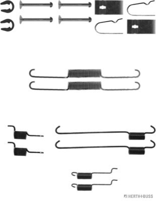 Rem montageset Herth+Buss Jakoparts J3566002