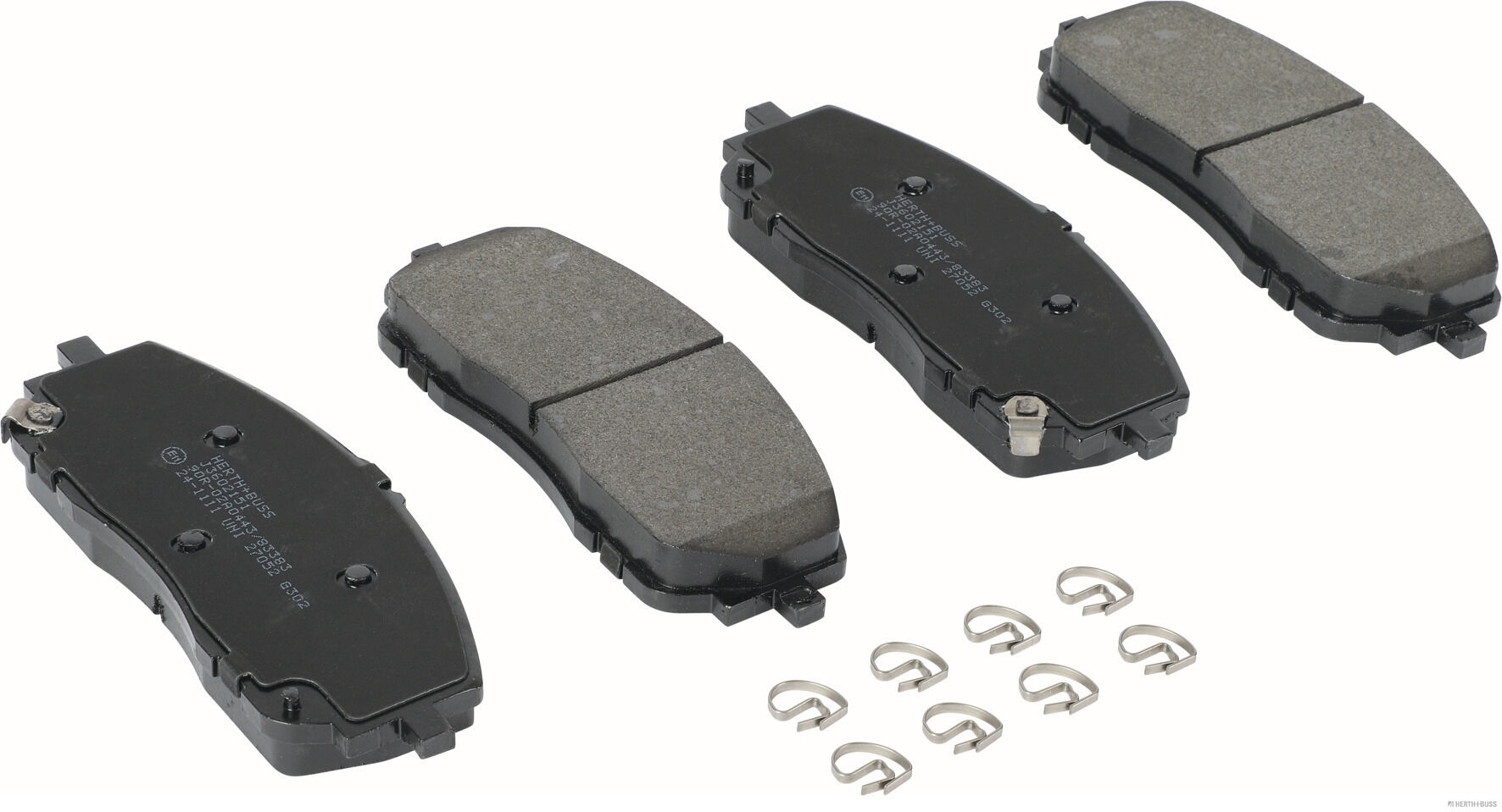 Herth+Buss Jakoparts Remblokkenset, schijfrem J3602151