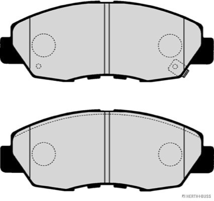 Remblokset Herth+Buss Jakoparts J3604003