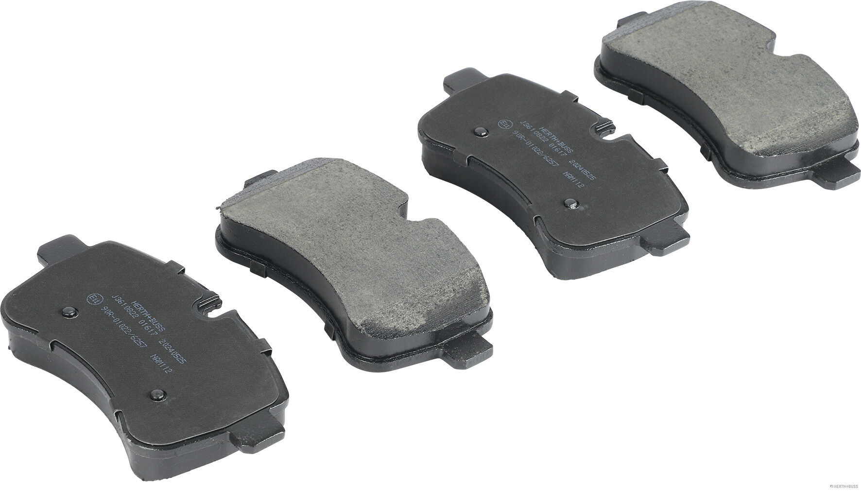 Herth+Buss Jakoparts Remblokkenset, schijfrem J3610822