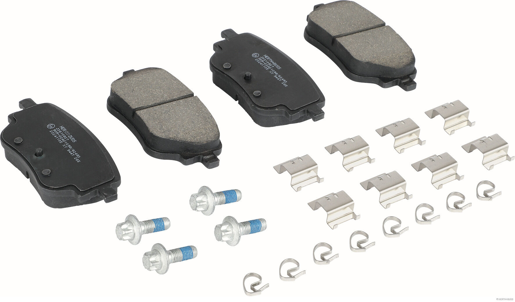 Herth+Buss Jakoparts Remblokkenset, schijfrem J3610827