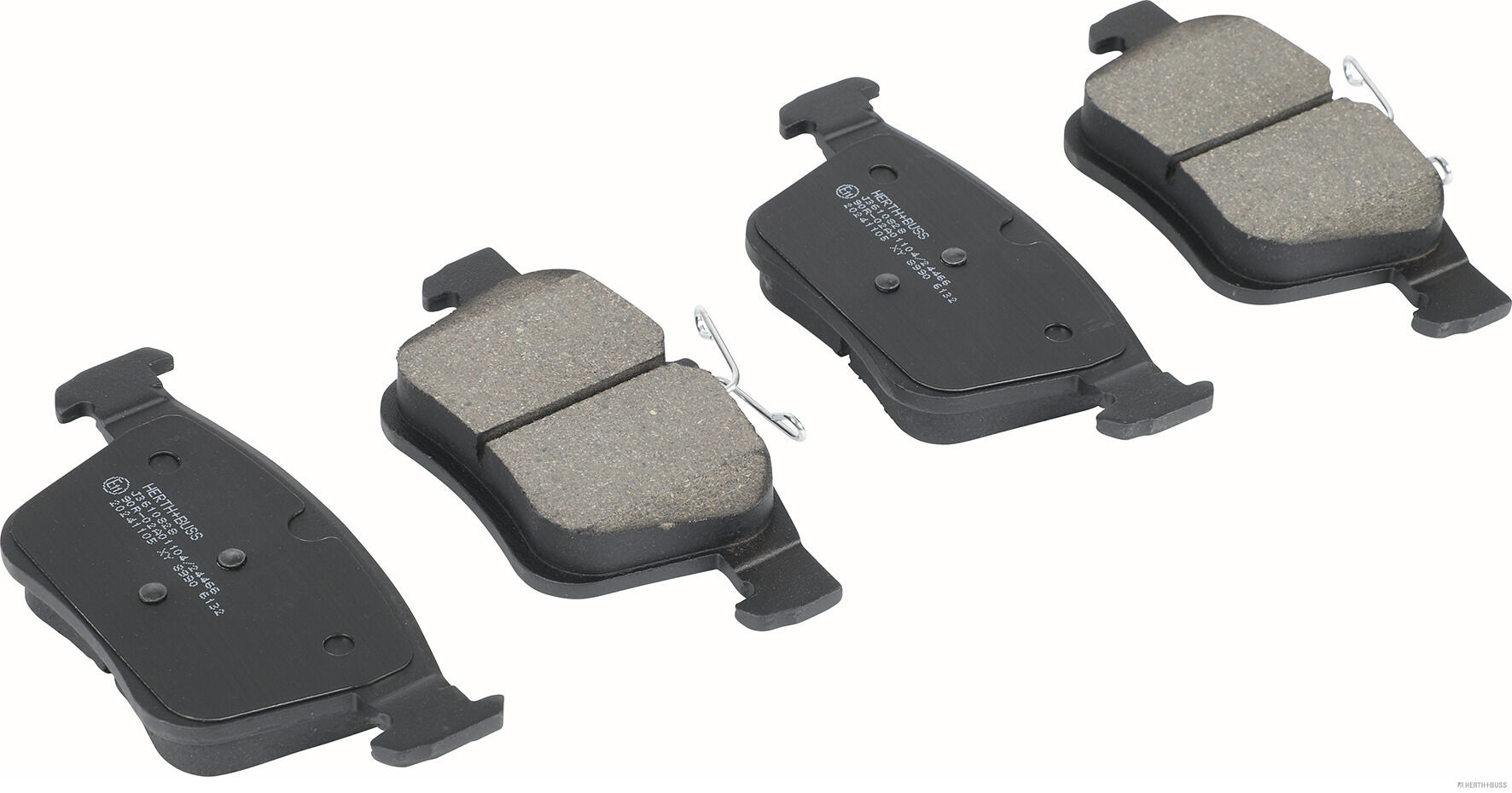 Herth+Buss Jakoparts Remblokkenset, schijfrem J3610828