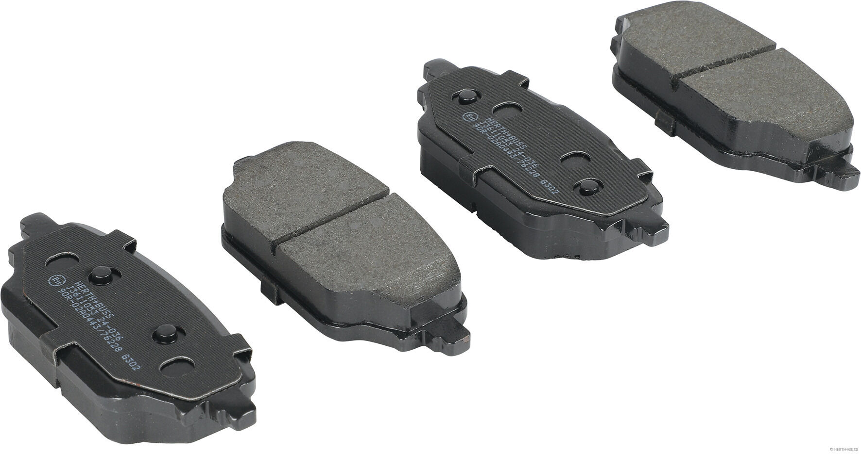 Herth+Buss Jakoparts Remblokkenset, schijfrem J3611053