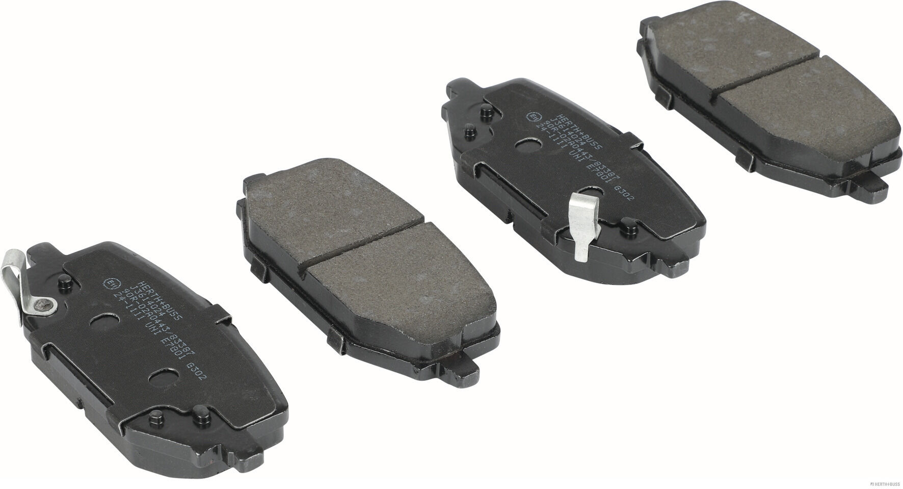 Herth+Buss Jakoparts Remblokkenset, schijfrem J3614024