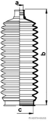 Herth+Buss Jakoparts Stuurhuishoes J4102006