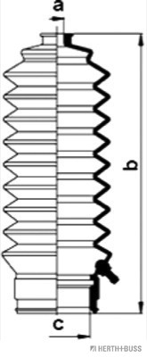 Herth+Buss Jakoparts Stuurhuishoes J4104001