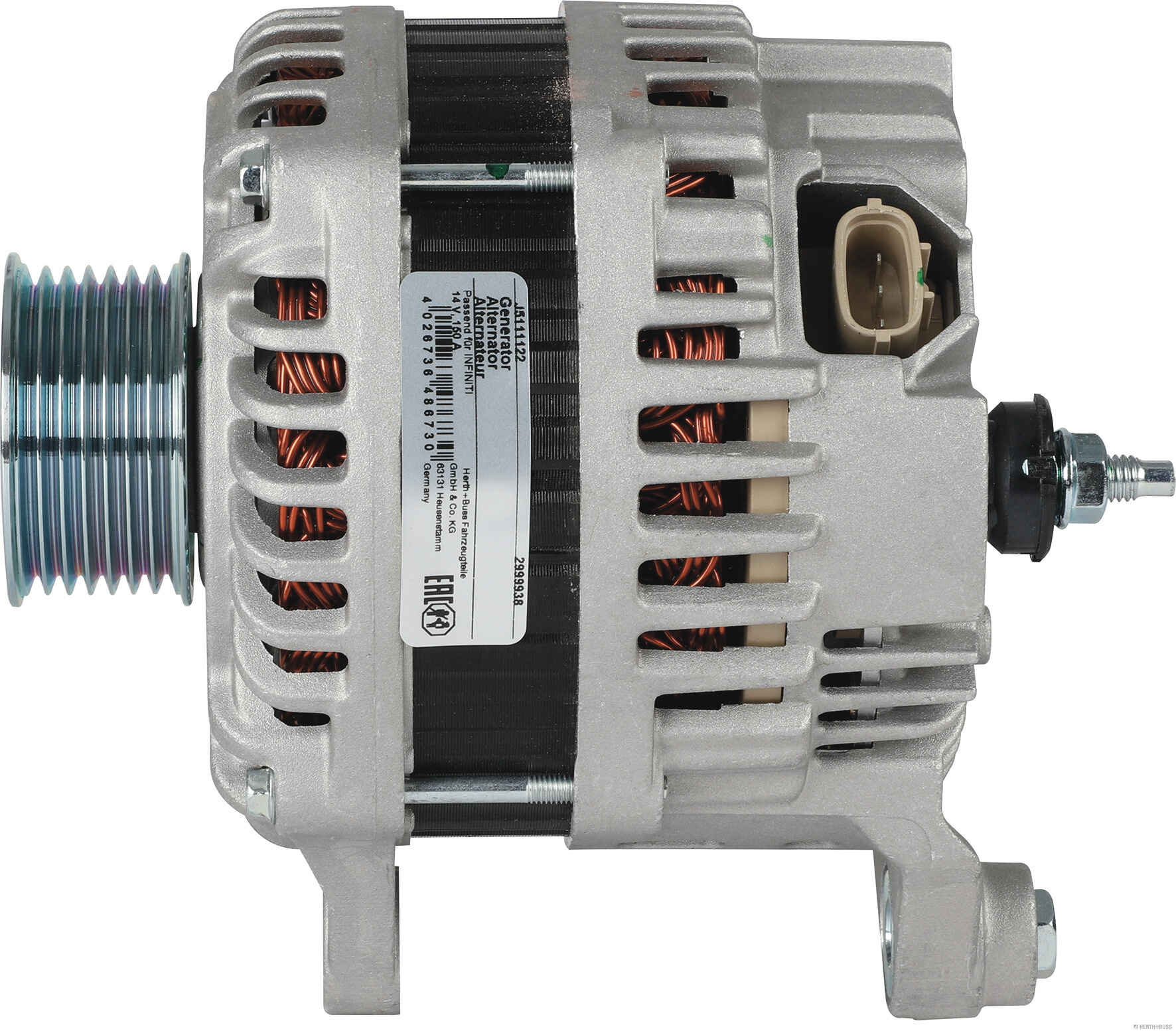 Herth+Buss Jakoparts Alternator/Dynamo J5111122