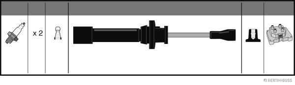 Herth+Buss Jakoparts Bougiekabelset J5383024