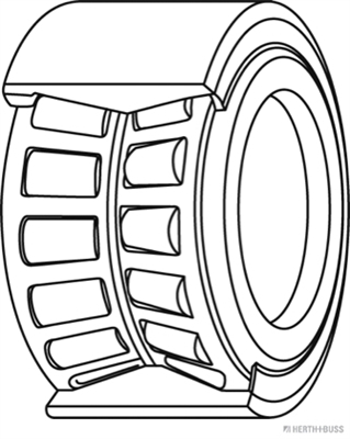 Herth+Buss Jakoparts Wiellagerset J4710909