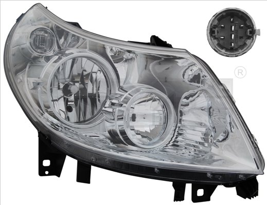 Koplamp TYC 20-11333-15-2