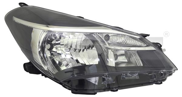 Koplamp TYC 20-15517-15-2