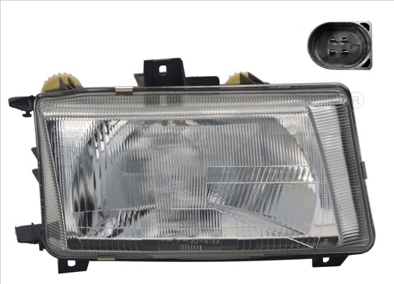 Koplamp TYC 20-6153-15-2