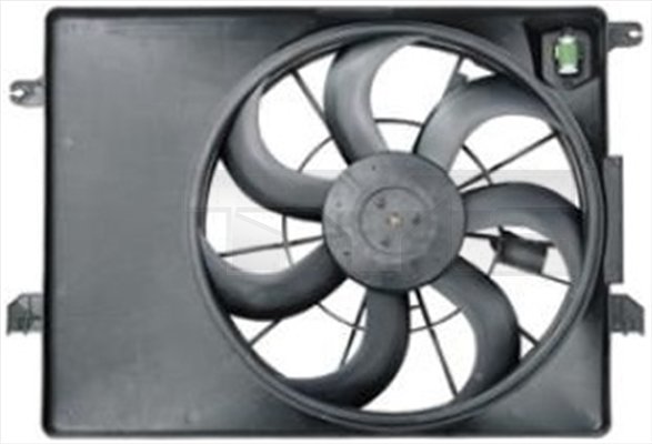 Ventilatorwiel-motorkoeling TYC 817-0002