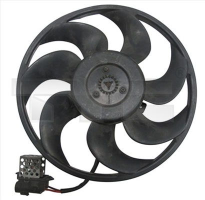 Ventilatorwiel-motorkoeling TYC 825-0024