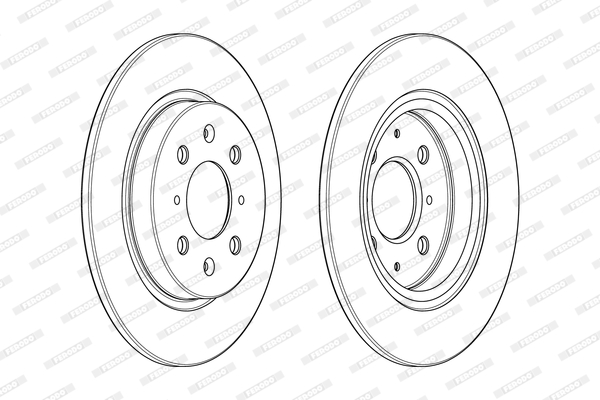 Ferodo Remschijven DDF1876C