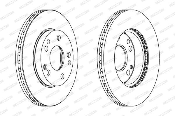 Ferodo Remschijven DDF191