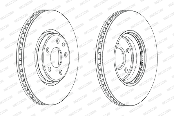 Ferodo Remschijven DDF1996C-1