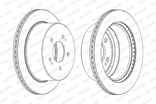 Ferodo Remschijven DDF2170C