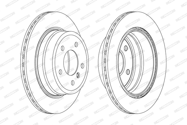 Ferodo Remschijven DDF2198C-1