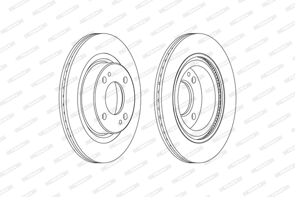 Ferodo Remschijven DDF2467C