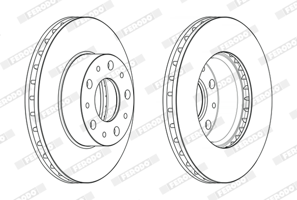 Ferodo Remschijven DDF2659