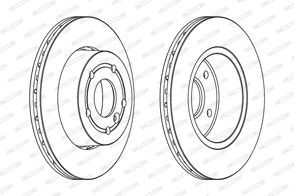 Ferodo Remschijven DDF873