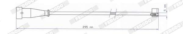 Slijtage indicator Ferodo FAI115