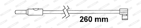 Ferodo Slijtage indicator FAI155