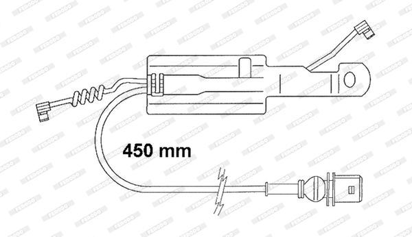 Ferodo Slijtage indicator FAI166