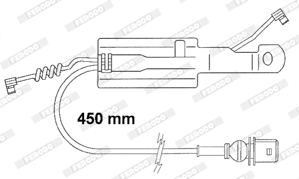 Ferodo Slijtage indicator FAI166