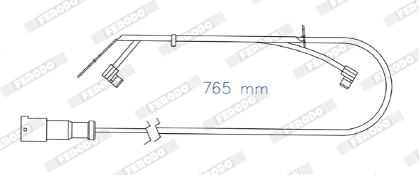 Ferodo Slijtage indicator FAI174