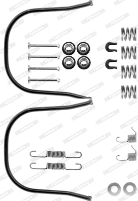 Rem montageset Ferodo FBA112