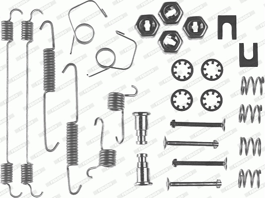 Ferodo Rem montageset FBA29