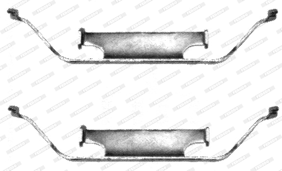 Ferodo Rem montageset FBA484