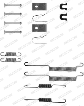 Ferodo Rem montageset FBA49