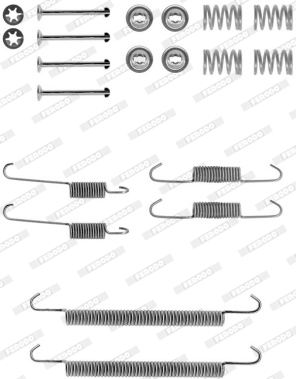 Ferodo Rem montageset FBA75