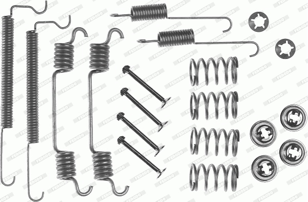 Ferodo Rem montageset FBA76