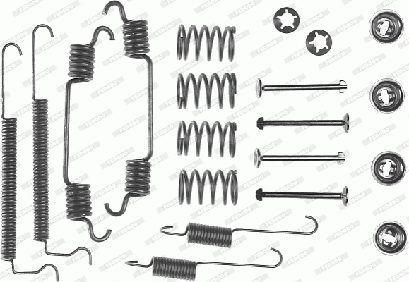 Ferodo Rem montageset FBA77