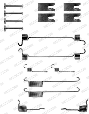 Ferodo Rem montageset FBA82