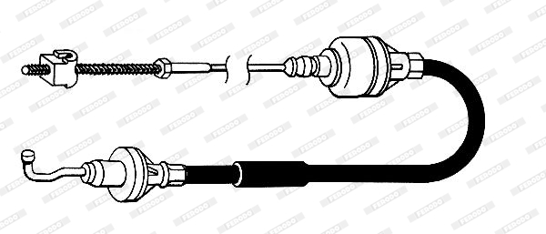 Ferodo Koppelingskabel FCC422086