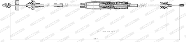 Ferodo Koppelingskabel FCC422415