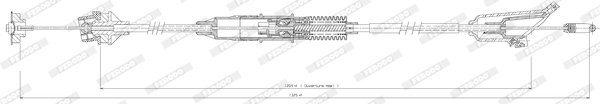 Ferodo Koppelingskabel FCC422737