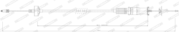 Ferodo Koppelingskabel FCC422835