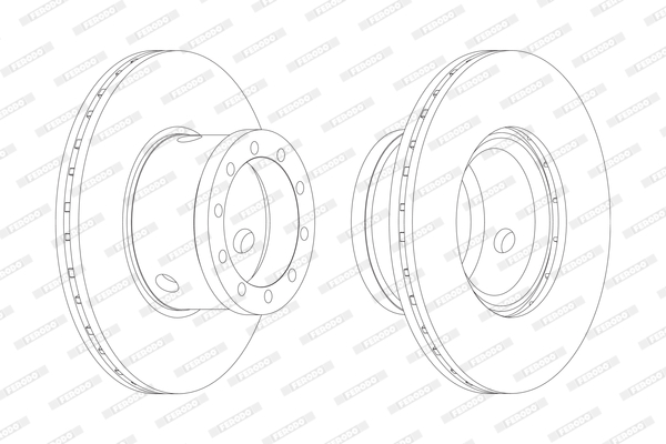 Ferodo Remschijven FCR101A