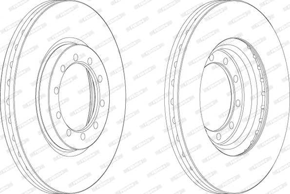 Ferodo Remschijven FCR182A