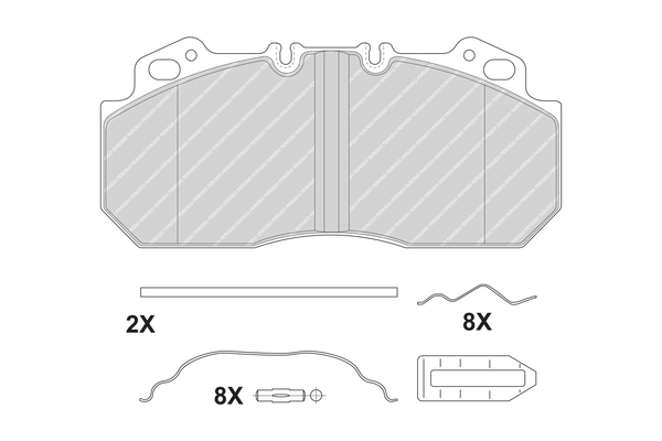 Ferodo Remblokset FCV1813B