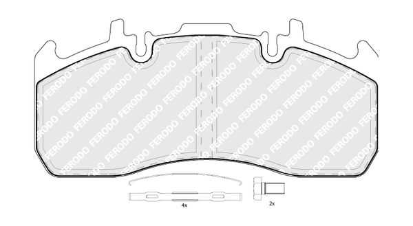 Ferodo Remblokset FCV4377B