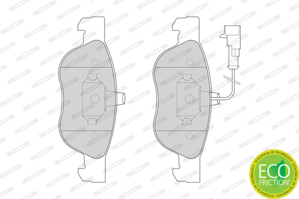 Ferodo Remblokset FDB1056