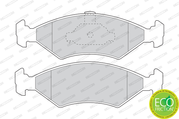 Ferodo Remblokset FDB1081