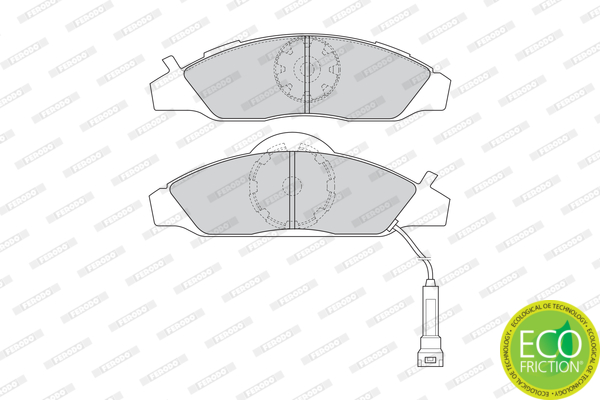 Ferodo Remblokset FDB1156